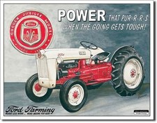 Vintage Replica Tin Metal Sign Ford Farming Jubilee Model Tractor 8N 9N new 699 picture