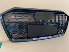 For 2019-2023 Audi A6 S6 C8 Grille Front Bumper Honeycomb Grill RS6 Style Black picture