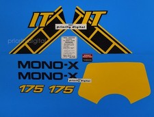 1983 Yamaha IT175 9pc decal kit graphics 83' stickers MX IT 175 enduro picture