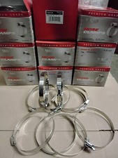 100 pcs ArmorMark Hose Clamps, Abrazaderas Size 72 (3