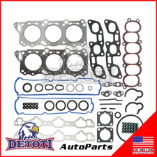 Fits 90-97 Nissan 300ZX Turbo Infiniti J30 3.0L Head Gasket Set VG30DE Graphite picture
