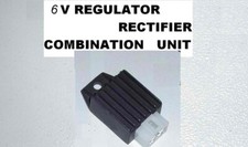 1EA KEEP YOUR ENGINE 6 VOLT WHEN DOING UPGRADE SWAP 6V REGULATOR RECTIFIER S1249 picture