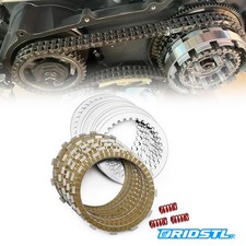 M8 Clutch Plates Kit Friction Steel For Harley 2018-26 Softail & 2017-26 Touring picture
