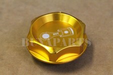 GOLD CNC BILLET RACING ENGINE OIL FILLER CAP FOR HONDA CIVIC ACURA INTEGRA picture