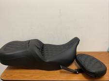 Saddlemen Lattice Stitch Roadsofa Seat w/Drivers Backrest 808-07B-182BR picture