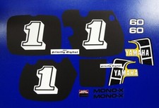 1982 Yamaha YZ60 11pc graphics 82' aufkleber decals stickers kit VMX YZ 60 AHRMA picture