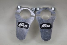 ROX Speed Pivoting Handlebar Risers TRIUMPH 7/8 to 1  1/8 Inch Conversion picture