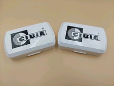CIBIE 35 AIRPORT FOG LAMP COVERS NOS VINTAGE White A Pair Made in Frence picture