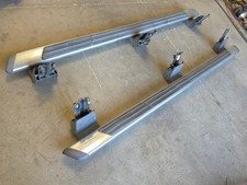 USED OEM Chrome Left Right Pair CREW CAB Running Boards Steps 2005 Ford F250 picture
