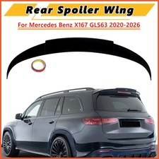 For Mercedes Benz X167 GLS63 2020-2026 Gloss Black Rear Trunk Spoiler Wing Lip picture