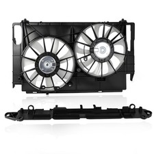 New Dual Radiator Condenser Cooling Fan Assembly for Toyota RAV4 2013-2018 picture
