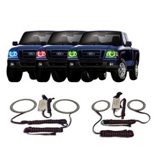 RGB Multi Color CHS Headlight Halo kit for Ford Ranger 01-11 picture