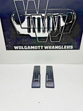 03-06 Jeep TJ Wrangler Rear Plastic Liftgate Tailgate Hinge Covers Pair OEM 3ZZ picture