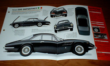 1965 FERRARI 500 SUPERFAST ORIGINAL IMP BROCHURE SPECS INFO 65 64 SUPER FAST picture