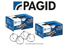 [FRONT + REAR] Hella-Pagid Brake Pads + Sensors For Bentley Continental PG105341 picture