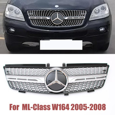 NEW Grille W/Emblem For 2005-2008 Mercedes Benz ML-Class W164 ML320 ML350 ML550 picture