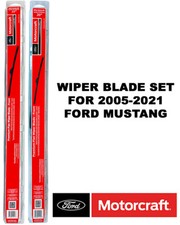 Motorcraft Premium Wiper Blades Genuine OEM Set Of 2 For Ford Mustang 2005-2021 picture
