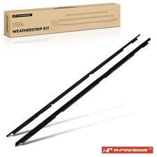 A-Premium 2x Door Window Sweep Weatherstrip Seals Outer for Chevy Camaro Pontiac picture
