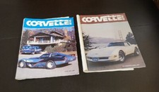 VINTAGE 1980 OCT/NOV & APRIL/MAY CORVETTE NEWS MAGAZINE CATALOGS SET OF TWO picture