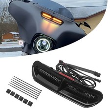 Motorcycle Air Vent LED Fairing Vent Light For Harley Street Glide Special FLHXS picture