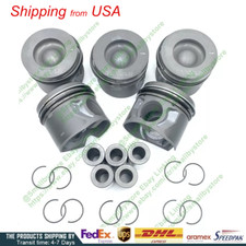 5pcs x Piston & Ring ford ranger transit 3.2L diesel AB39-75485-CA 89.9mm STD picture