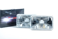 Holley LFRB140 Holley RetroBright Headlight: Modern White (4x6