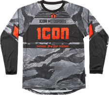 Icon Tiger’s Blood Jersey Medium Gray Camo 2824-0092 picture