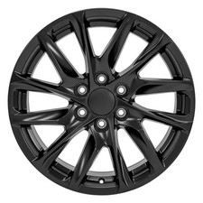 One 20Inch Black Alloy Wheel 6x5.5 Rim 20x9 +28ET 6x139.7 6Lug | OEW8SF29 picture