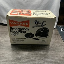 NOS Vintage 1166A Yankee Chief AMBER  Magnetic 12v Emergency Revolving Light YEL picture