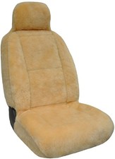 Eurow Australian Merino Sheepskin Car Seat Cover, Plush Universal Fit for Mos... picture