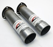 Header Collectors 2.50 inch Flange to 2.50 Inch OD Steel Pair of Wesdon Collecto picture