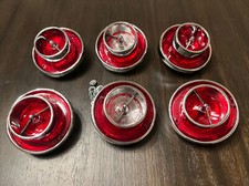 1963 Impala Ful-Size Tail Light Back up lens Assembly W lens Bezel Trim Housing picture