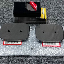 ECS RACING 3pcs Red Front Rear Steering Badge Emblem For CRV 2012-2016 picture