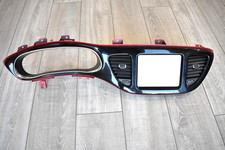 2013-2016 Dodge Dart Dash Speedometer Cluster Radio Trim Bezel Screen Black OEM picture