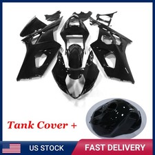 Black ABS Fairings Kit +Tank For Suzuki GSXR1000 2003 2004 Injection Bodywork K3 picture