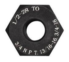 Steel Muzzle Thread Adapter Convert 1/2x28 to 3/4 NPT 13/16-16 3/4-16 picture