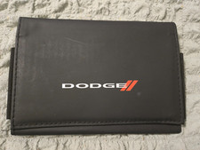 Dodge Owners Manual Case Holder Pouch Fold Over OEM  picture