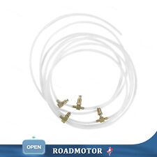 Pair Convertible Power Top Hydraulic Fluid Hose Lines & Fittings Plastic Hoses picture