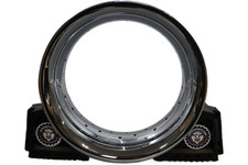 43664-11 NEW OEM 2009-2025 HARLEY-DAVIDSON TOURING REAR WHEEL SMOOTH CHROME picture
