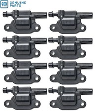 GENUINE Set of 8 OEM GM Delco Ignition Coil LS3 LT1 LSA L83 L86 D510C Gen IV LS picture