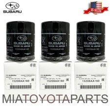 3 Pk Genuine Subaru Engine Oil Filter 15208AA160 15208-AA15A Made in Japan picture