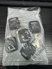5 ILCO V35-P X139-P Audi Uncut Key Blanks Black Plastic Head NOS USA picture