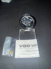 VDO Pressure Gauge 400 PSI New Old Stock ( 52mm) Chrome Bezel picture