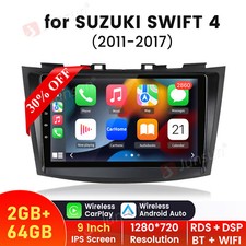 2+64G ANDROID 15 CARPLAY CAR STEREO RADIO FOR SUZUKI SWIFT 2011-2017 GPS WIFI BT picture