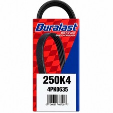 Duralast 250K4 Serpentine Belt (4PK0635) New Drive Belt picture