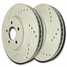 SP Performance F55-42 Drilled Slotted Brake Rotors ZRC Coating L/R Pr Front picture