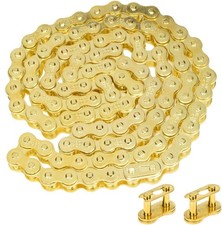Gold 420 Chain 102 Links For CRF 50cc 70cc XR50 SSR SDG 110cc 125cc ATV Quad picture