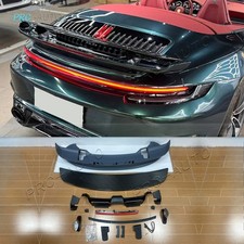 For 19-23 Porsche 911 992 Convertible Upgrade Turbo Rear Trunk Spoiler Lip Wing picture