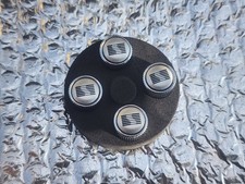 SALEEN MUSTANG VALVE STEM CAPS  Never Used 80s 90s Cobra Foxbody S351 Metal picture