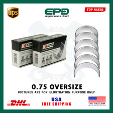 King CR222SV0.75 0.75mm Connecting Rod Bearings Set for BMW N20B20 2.0L Petrol picture